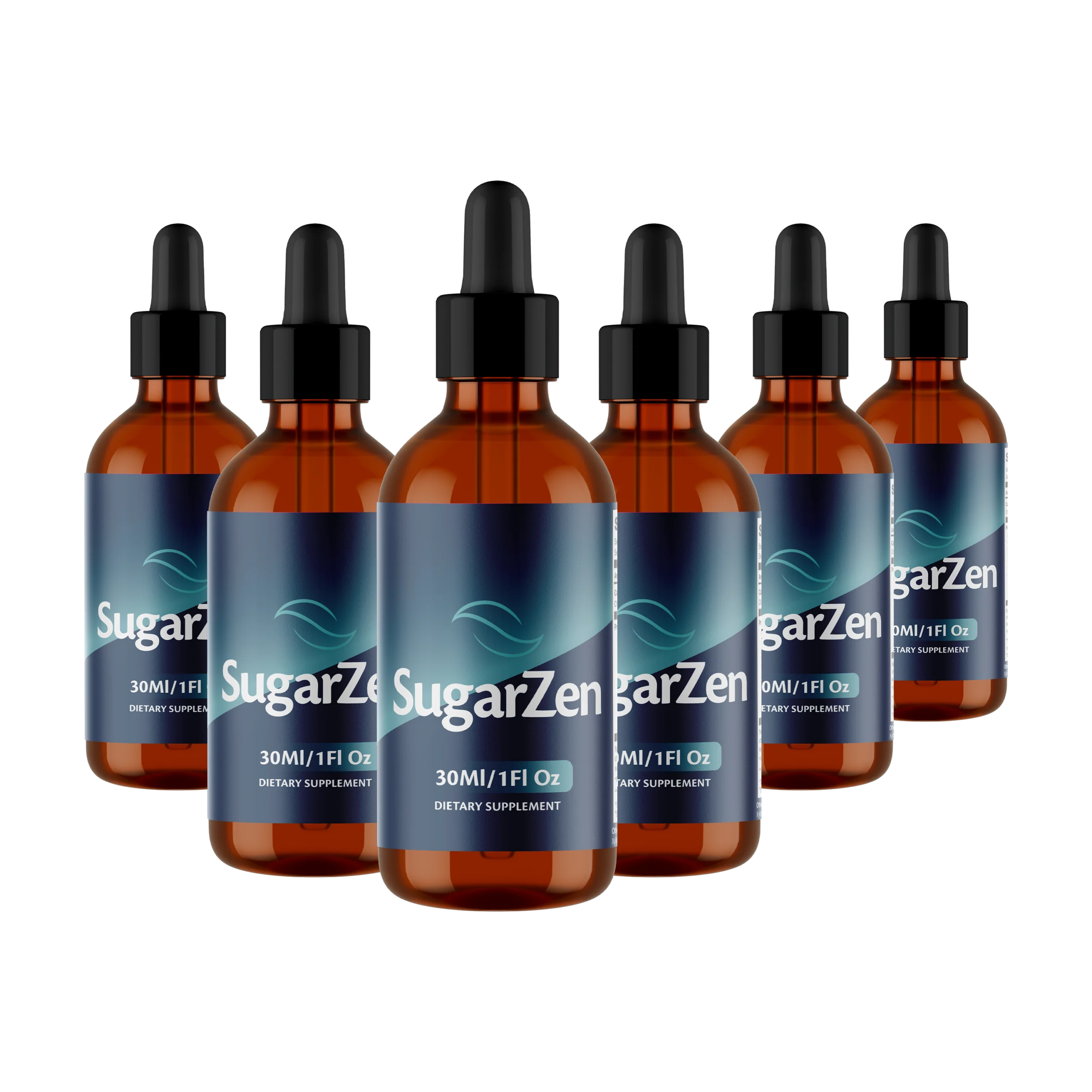 SugarZen 6 Bottles